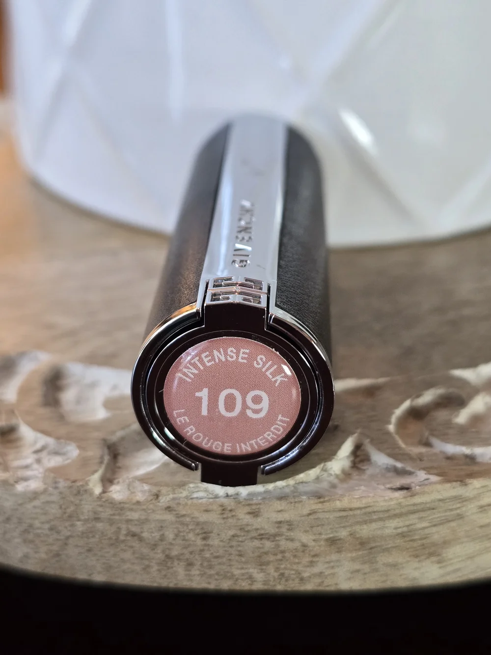 Givenchy Le Rouge Interdit Intense Silk Lipstick In Shade 109 - Beige Sable
